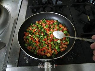 私房三色剁的做法步骤:8