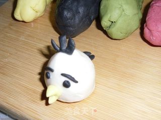 愤怒的小鸟糯米丸的做法步骤:10