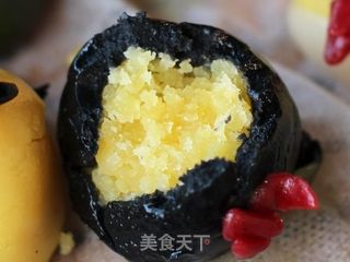 愤怒的小鸟糯米丸的做法步骤:15