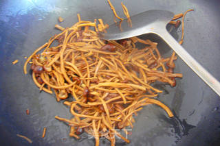 茶树菇烧腐竹的做法步骤:8