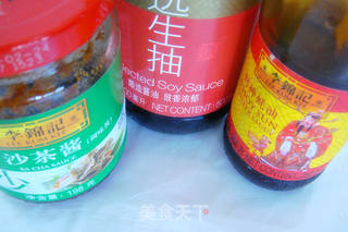 茶树菇烧腐竹的做法步骤:7