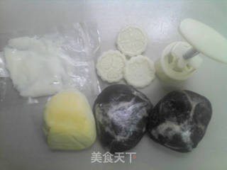 中秋必需-冰皮月饼的做法步骤:2