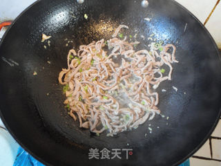 蚝油肉丝海带的做法步骤:7