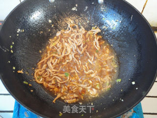 蚝油肉丝海带的做法步骤:9