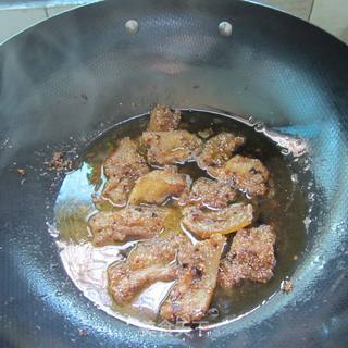 客家菜---香菜鱼香五花肉的做法步骤：5