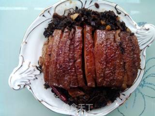 梅菜扣肉的做法步骤：13