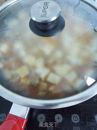 【麻辣鸡腿豆腐】的做法步骤：16