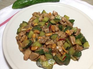 宫爆肉丁的做法步骤:9
