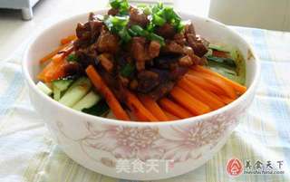 茄酱肉末杂酱面的做法步骤:13