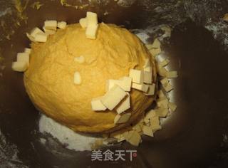 南瓜紫薯吐司的做法步骤:6