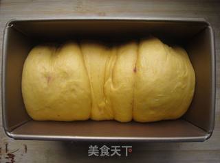 南瓜紫薯吐司的做法步骤:16