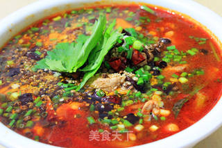 【家庭版水煮肉】-香~辣~麻~嫩,充分满足你的味蕾。的做法步骤:16