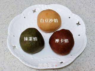 预热中秋之~~【三色馅广式月饼】的做法步骤:9
