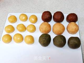 预热中秋之~~【三色馅广式月饼】的做法步骤:13