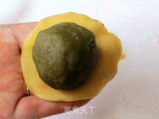 预热中秋之~~【三色馅广式月饼】的做法步骤:14