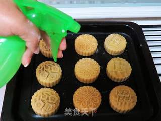 预热中秋之~~【三色馅广式月饼】的做法步骤:19
