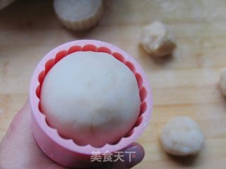 这种月饼超好吃——杏仁巧克力冰皮月饼的做法步骤:11