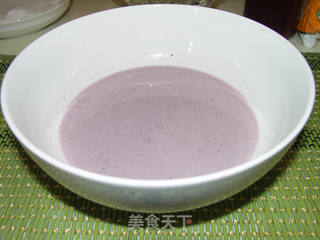 五彩冰皮月饼的做法步骤:2