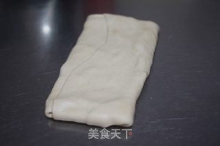 杏仁酥，酥条-叠被子的做法步骤：4