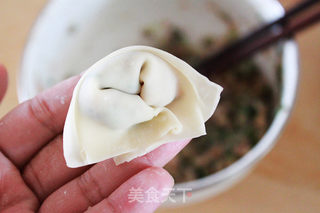 菜肉大馄饨的做法步骤:7