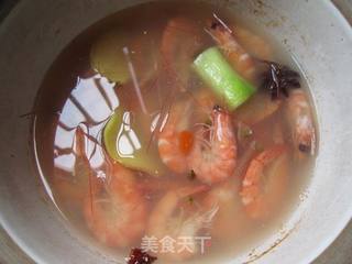 枸杞芝麻虾的做法步骤:7
