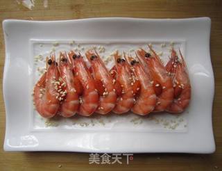 枸杞芝麻虾的做法步骤:9