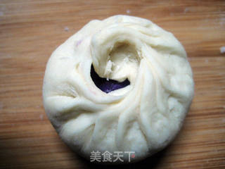 紫薯馅包子的做法步骤:6
