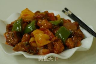 糖醋排骨的做法步骤：9