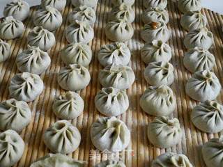 茶香三鲜小笼包的做法步骤:13