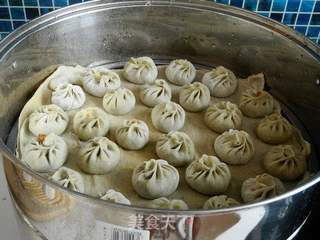 茶香三鲜小笼包的做法步骤:14