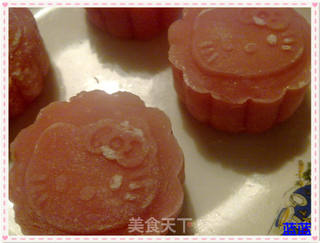 费列罗巧克力馅冰皮月饼的做法步骤:6
