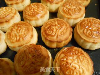 白芸豆月饼的做法步骤:7
