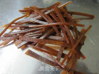蜜汁青瓜雪梨丝的做法步骤:4