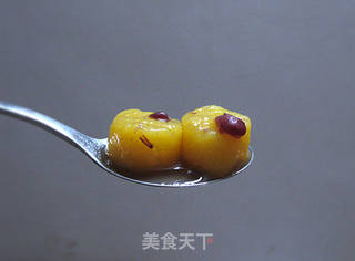 想吃鲜芋仙?自己做呀~(纯手工自制地瓜丸)的做法步骤:12