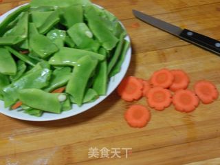 粉蒸四季豆——玉食私房菜的做法步骤：4