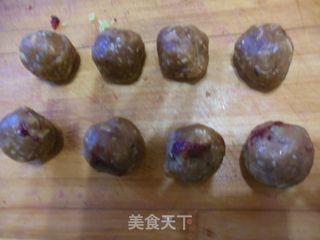 青红丝老老式月饼的做法步骤：10