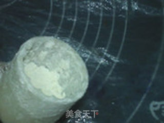 黑芝麻火腿月饼的做法步骤:12