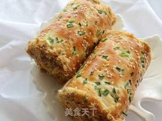 肉松面包卷的做法步骤:15