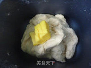 豆沙面包的做法步骤:4