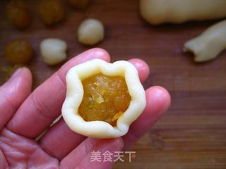 迷你冰皮月饼（柚子馅）的做法步骤：8