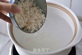 清新毛豆粥的做法步骤:3
