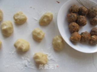 肉松月饼的做法步骤:8