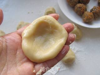 肉松月饼的做法步骤:9