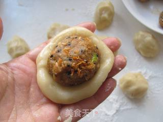 肉松月饼的做法步骤:10