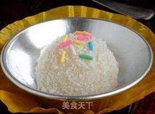 软软糯糯的小点心----【椰丝糯米糍】的做法步骤:8