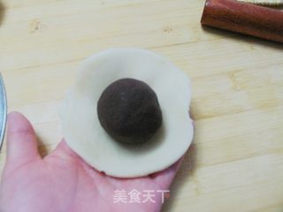 确实超好吃——豆沙蛋黄酥的做法步骤:14