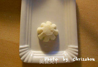 冰皮豆沙梅花糕的做法步骤:15