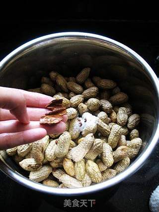健康磨牙小零食-----卤煮花生的做法步骤:7