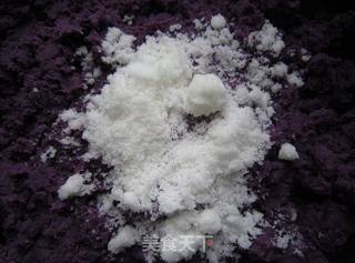 酥皮紫薯球的做法步骤:6