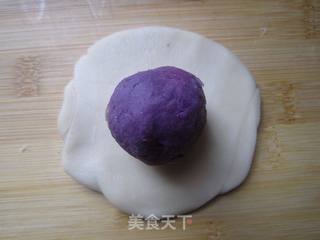 酥皮紫薯球的做法步骤:20